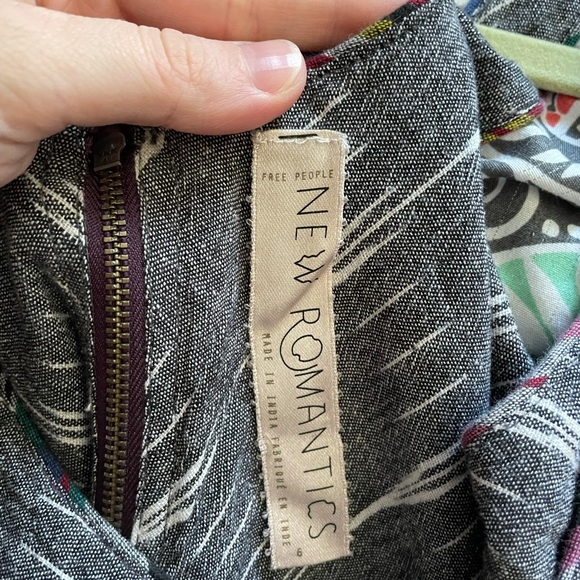 Free People New Romantics Weathervane Ikat Dress - Picture 4 of 5